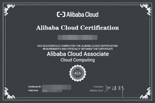 ACA Certified Cloud Computing Associate