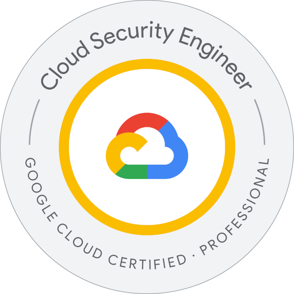 Google Cloud Certified Professional Cloud Security Engineer