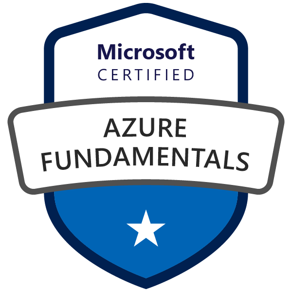 Microsoft Certified: Azure Fundamentals