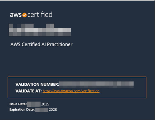 AWS Certified AI Practitioner