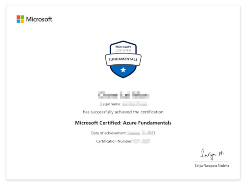 Microsoft Certified: Azure Fundamentals