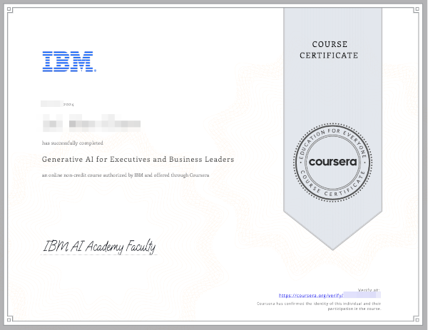 IBM - Generative AI for Executives and Business Leaders