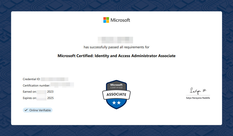 Microsoft Certified: Identity and Access Administrator Associate