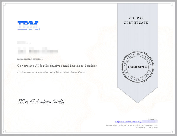IBM - Generative AI for Executives and Business Leaders